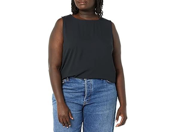 Amazon Essentials Women Regular-Fit Sleeveless Top