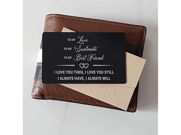 Mugart To My Boyfriend Wallet Card Gift