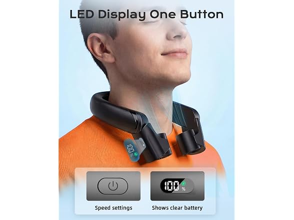 Vortara Neck Fan with Dual Motor