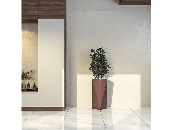 LeisureMod AP29 Aloe Modern 29 "Tall Square Planter