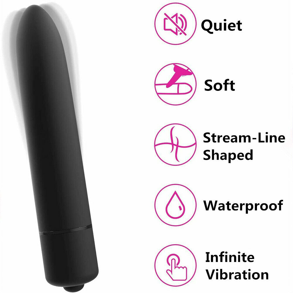 10 Speed Mini Bullet Vibrating Massager - Gallery 10