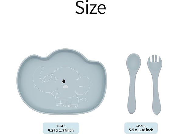 BabyX Baby Silicone Feeder Set