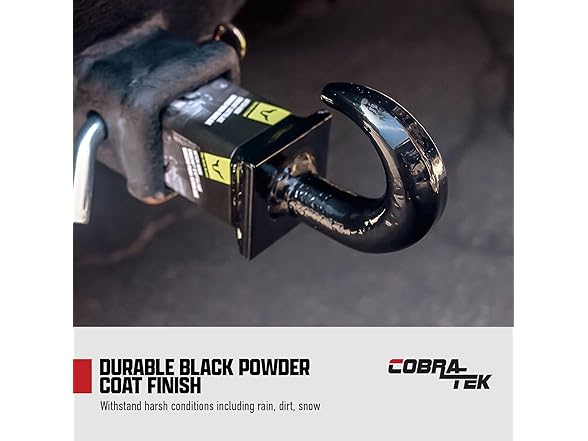 Cobra-Tek BTQQCR-1000 2" Tow Hook Reciever Shank