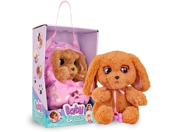Cocker Spaniel Puppy with Carrier