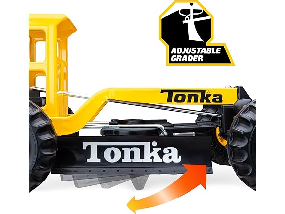 Tonka Steel Classics Road Grader