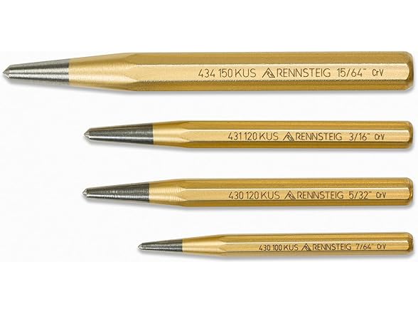 4pc Center Punch Set