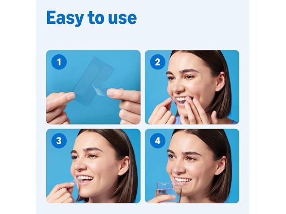 Amazon Basics Teeth Whitening Strips 10 Count