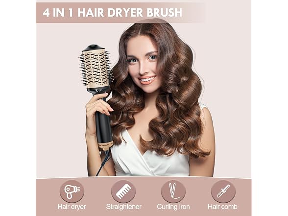 Lopeie Hair Dryer Brush Blow Dryer Brush in One 4