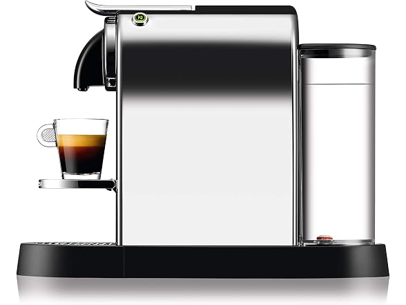 Nespresso CitiZ Espresso Machine by De'Longhi, Chrome