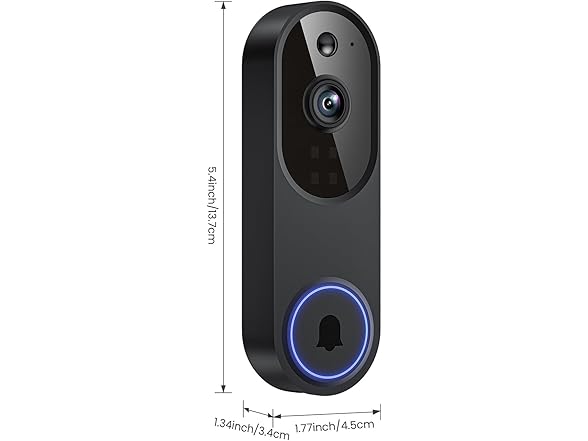 Orbitell Wireless Wi-Fi Video Doorbell Camera