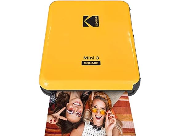 Kodak Mini 3 Square Portable Photo Printer