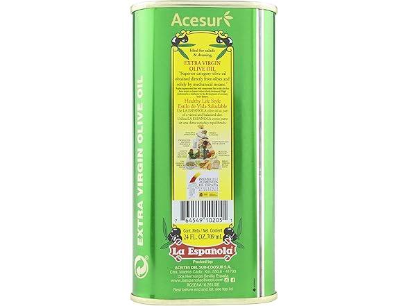 LA ESPANOLA First Cold Pressed Extra Virgin Olive Oil