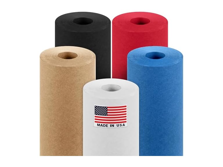 Paclord Paclord 18" x 1200" (100 ft) Pirates-Themed Kraft 