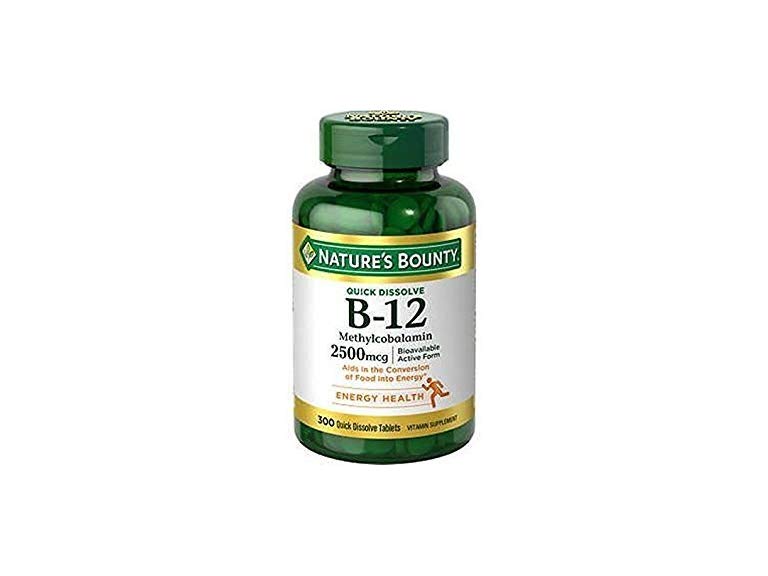 Nature's Bounty Vitamin B-12 Cherry