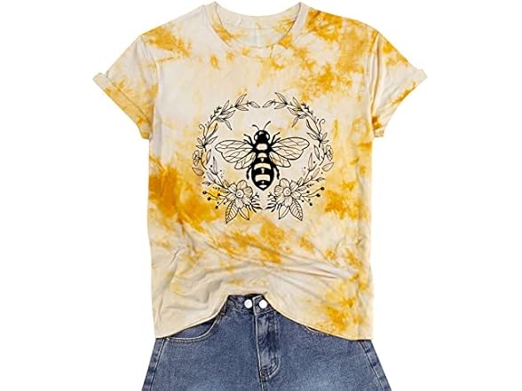 Women's Yellow Bee T Shirt