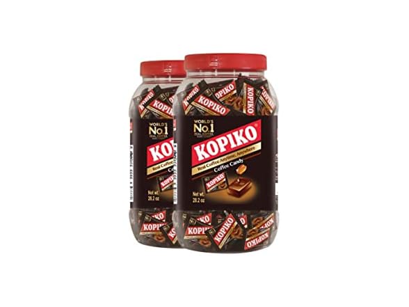 Kopiko Coffee Hard Candy 2 Jar Pack