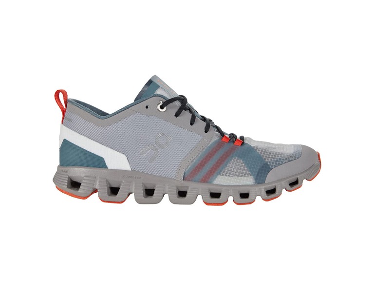 On Running Cloud X Shift Women's Shoes Alloy/Red Size 7