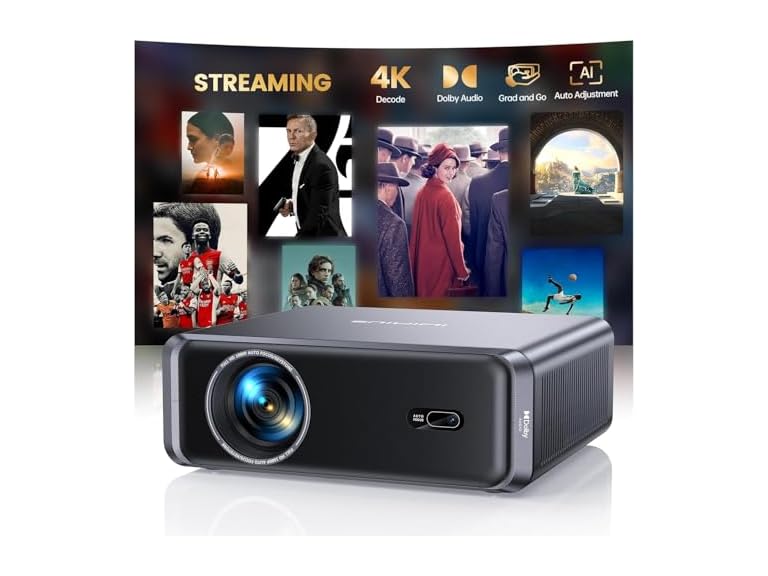 iWIMIUS Smart Projector WiFi 6 4K