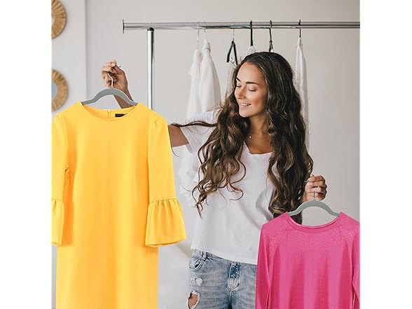 Utopia Home Velvet Hangers 50 Pack