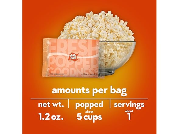 JOLLY TIME Mini Popcorn, 30ct