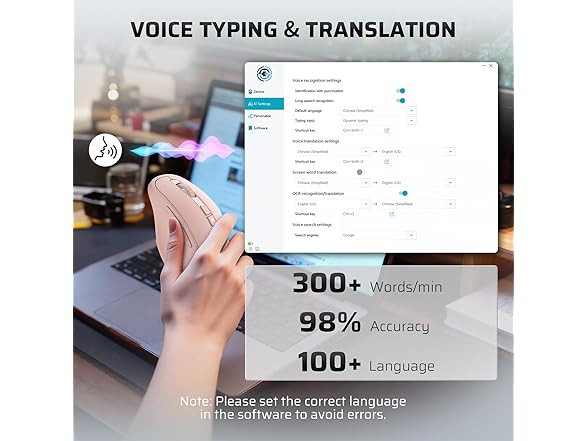 LTC OM021 Wireless AI Mouse