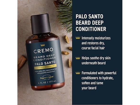 Cremo Palo Santo Beard Set