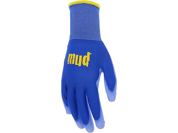 MUD SM7236B Safety Works Lite Glove, 3 Pairs Blue