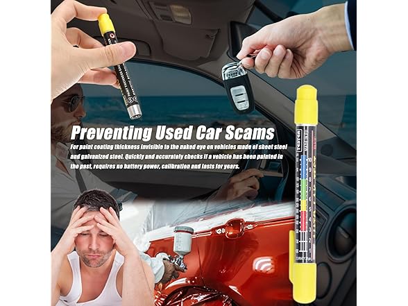 Paint Thickness Tester Meter