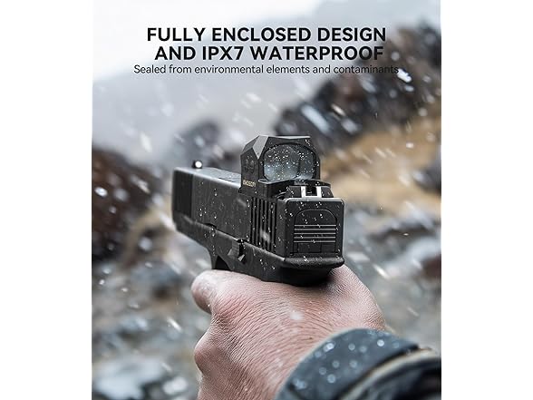 VOTATU EMD507-R Multi-Reticle Enclosed Reflex Sight