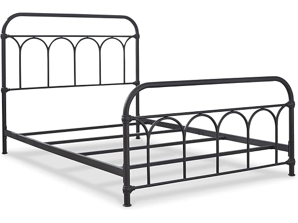 Ashley Nashburg Farmhouse Metal Bed Full