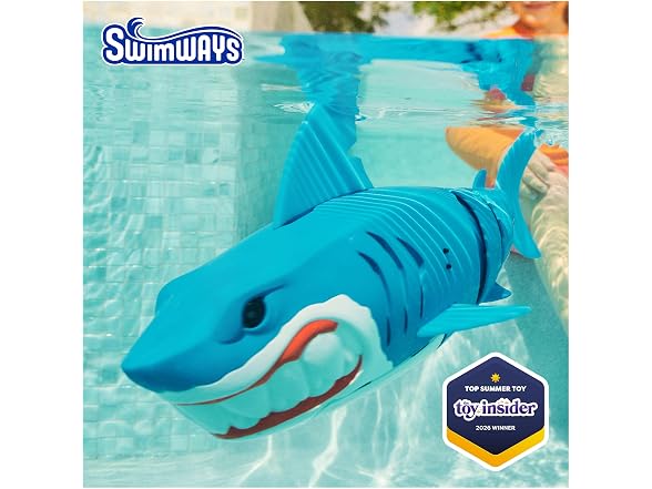 SwimWays Rainbow Reef Shark Toy
