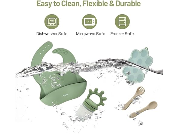 Silicone Fruit & Food Feeder with Lid