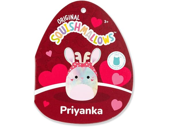 Squishmallows 12in Priyanka the Rainbow Jackalope