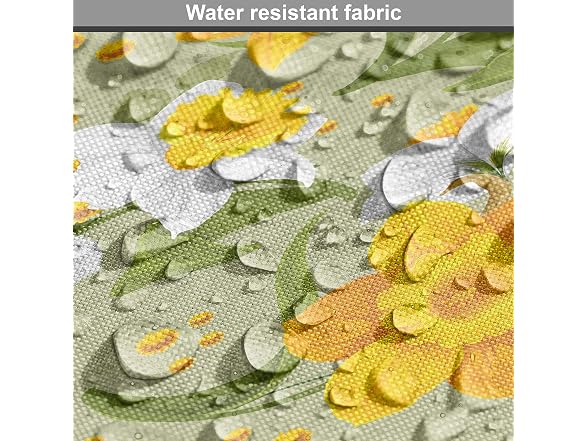 Lunarable Daffodil Fabric by The Yard