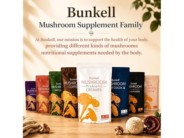 Bunkell Mushroom Coffee Creamer