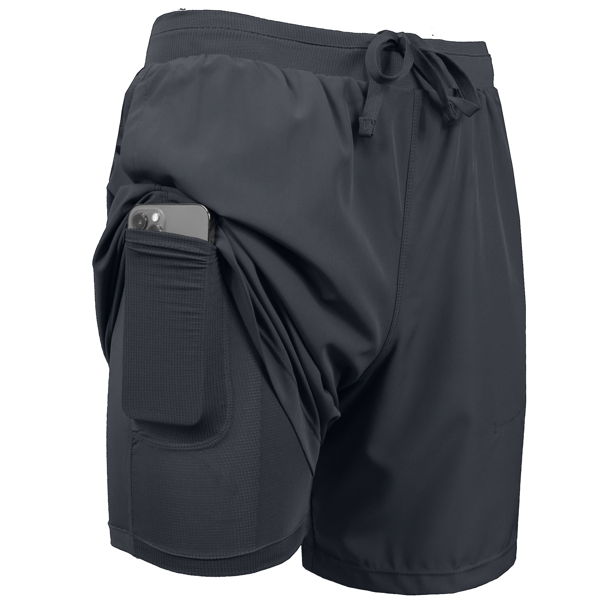 3Pk Asst Mens 2in1 Quick Dry Shorts w/Liner - Gallery 21