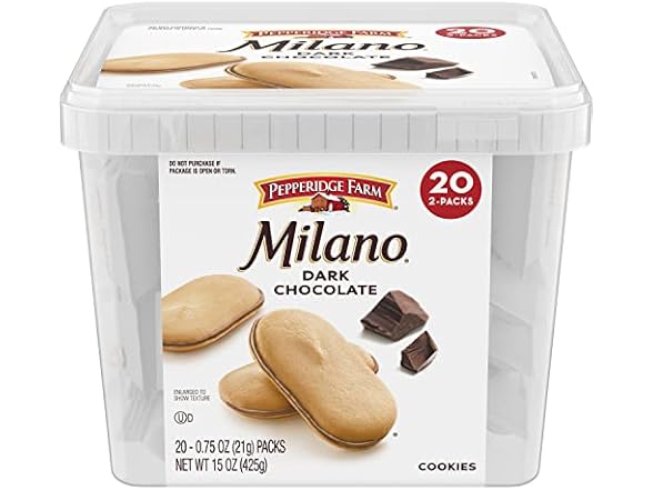 Pepperidge Farm Milano Dark, 20pk