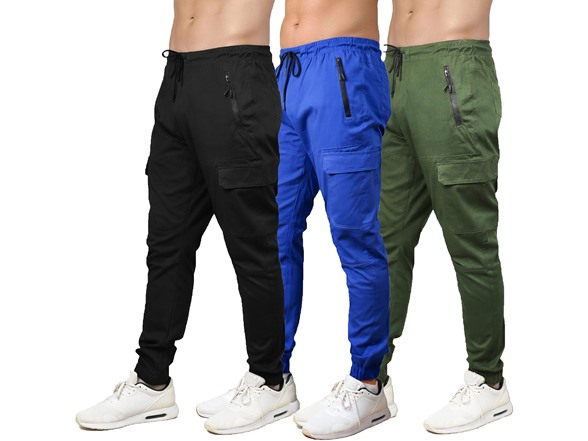 Black - Medium Blue - Olive