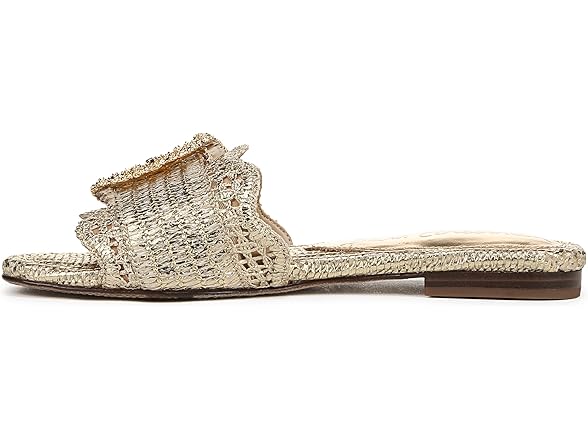 Sam Edelman Women's Bambi Flat Sandal, 8.5 (Open Box)