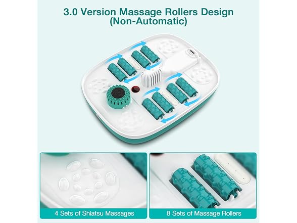 HOSPAN Collapsible Heated Foot Spa