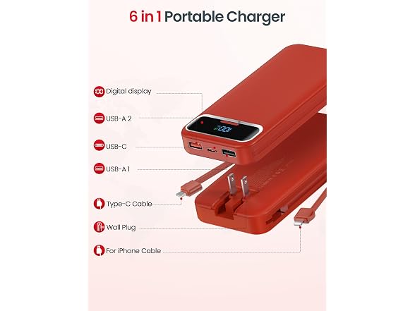 aonidi Portable Charger 12000mAh