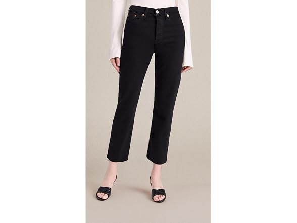 Levi's Women (30) Wedgie Icon Jeans Black Heart
