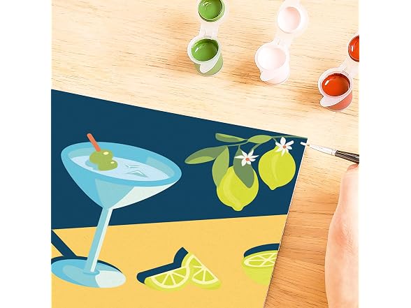 Ravensburger Creart Lemon Mocktail Paint