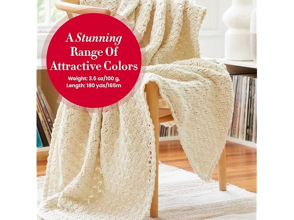 Premier Yarns Everyday Worsted, Cream,