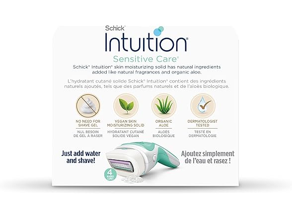 Schick Intuition Sensitive Skin Womens Razor Refills