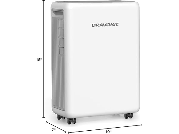 Dravonic 30 Pint Dehumidifier for Basement
