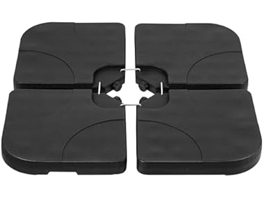 $32.99, Was $79.99, 58% Off! YSSOA 176lb Capacity 4-Piece Cantilever Offset Patio Umbrella Base dealfomo
