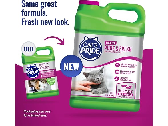 Cat's Pride Premium Lightweight Clumping Litt