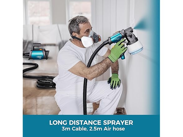 TILSWALL Shark 800 Paint Sprayer Blue