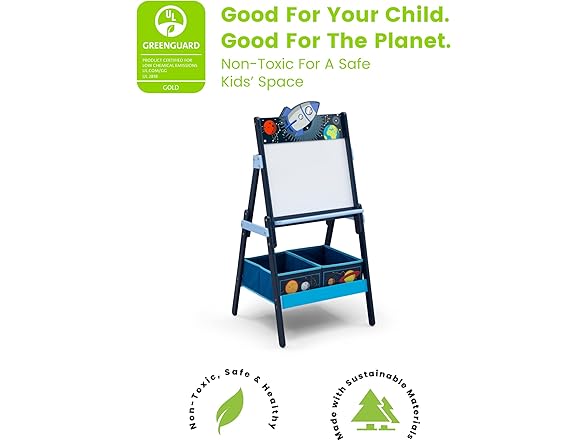 Delta Children Wooden Activity Easel